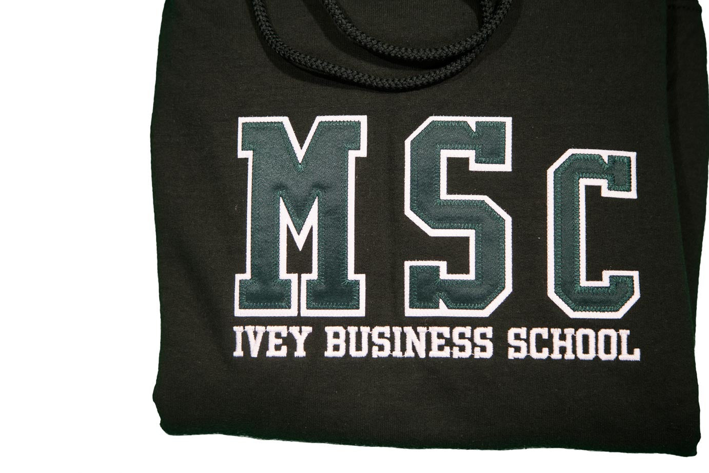 Ivey MSc Hoodie Folded