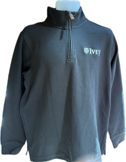 Ivey Hudson Quarter Zip Unisex Sweater