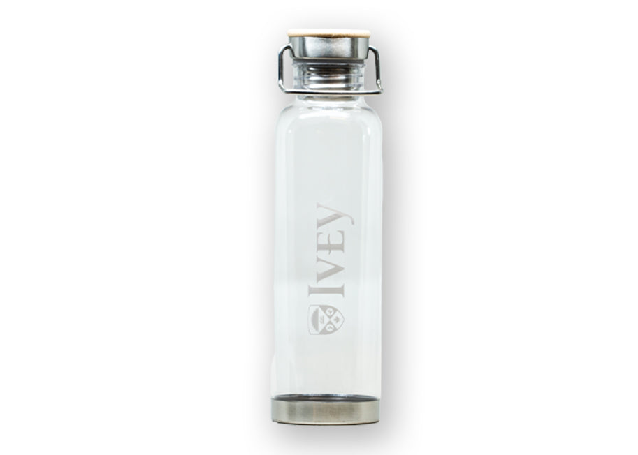 Ivey Bottle with Bamboo Twist Lid