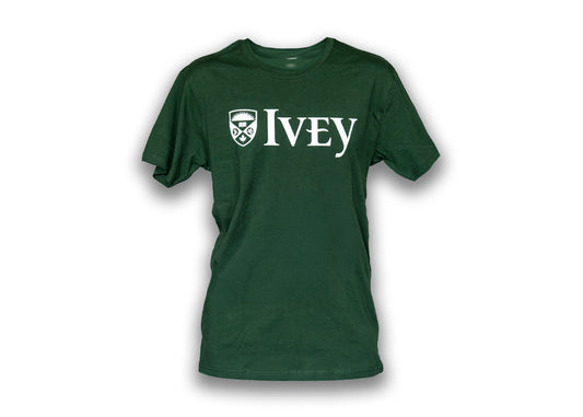 Ivey Unisex  Green Short Sleeve T-Shirt